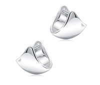 Silver Hoop Earring HO-2636